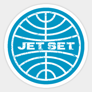 Jet Set Records Sticker